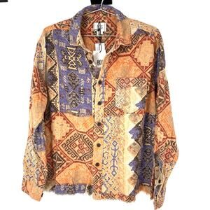 Urban Outfitters BDG Western Flannel Shirt Men's Size S